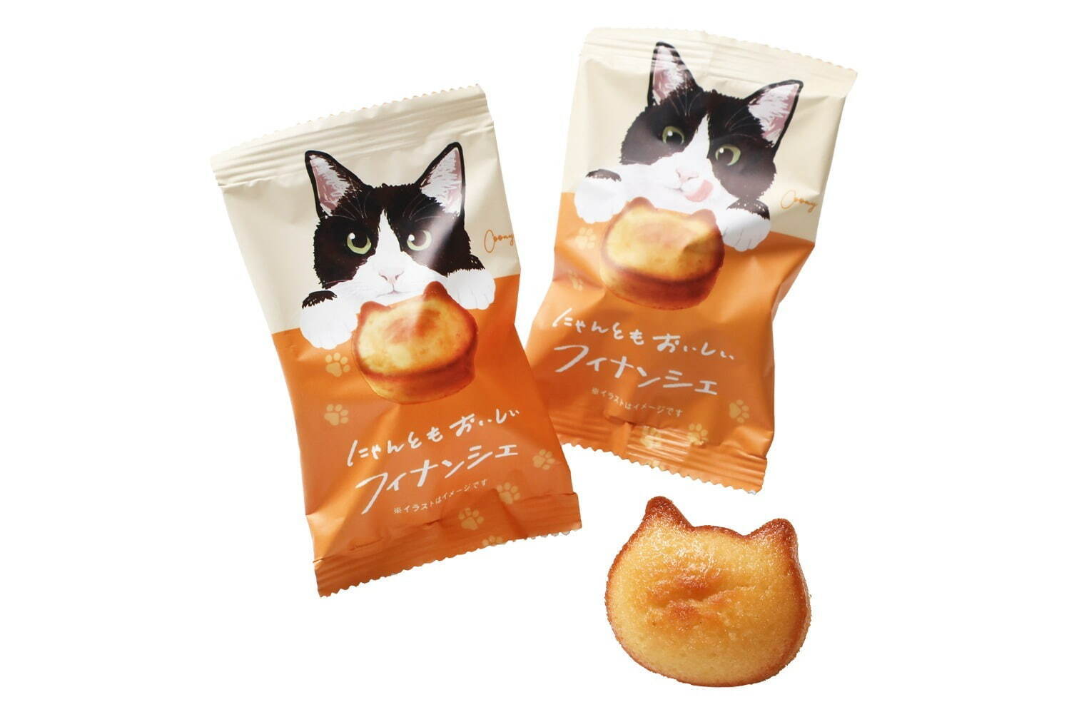 にゃんともおいしい”ねこ型いちごブラウニー＆しっとり