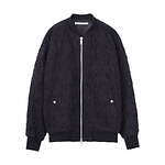 ジョン ローレンス サリバン24年春夏メンズ、“岩肌イメージ”のシワ加工ボンバージャケット｜写真2