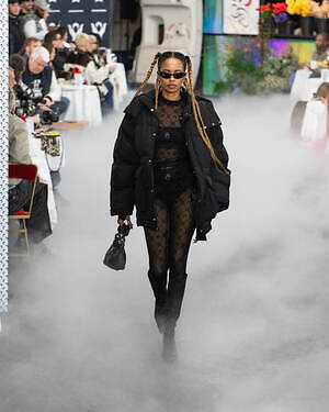 マリーン セル(MARINE SERRE) 2024-25年秋冬ウィメンズコレクション  - 写真4