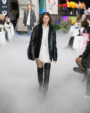 マリーン セル(MARINE SERRE) 2024-25年秋冬ウィメンズコレクション  - 写真8