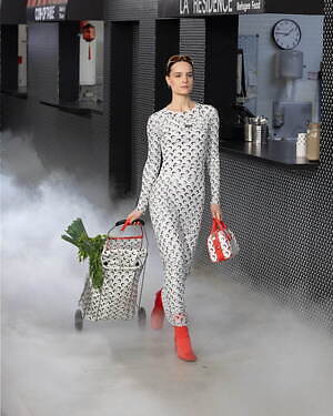 マリーン セル(MARINE SERRE) 2024-25年秋冬ウィメンズコレクション  - 写真13