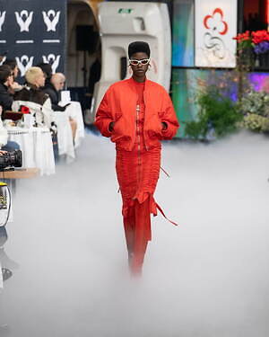 マリーン セル(MARINE SERRE) 2024-25年秋冬ウィメンズコレクション  - 写真16