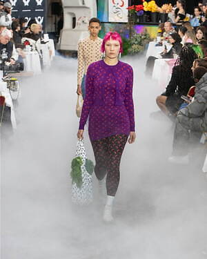 マリーン セル(MARINE SERRE) 2024-25年秋冬ウィメンズコレクション  - 写真23