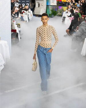 マリーン セル(MARINE SERRE) 2024-25年秋冬ウィメンズコレクション  - 写真24