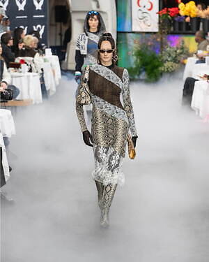 マリーン セル(MARINE SERRE) 2024-25年秋冬ウィメンズコレクション  - 写真32