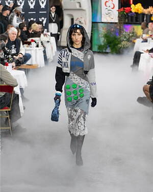 マリーン セル(MARINE SERRE) 2024-25年秋冬ウィメンズコレクション  - 写真33