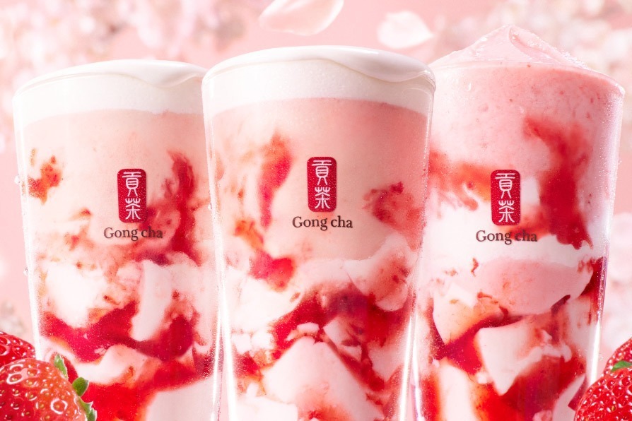 ゴンチャの夏限定「ピチピチピーチ」ミルクティーやフローズン