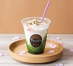 タリーズコーヒー初、アーモンドミルクを使った限定ラテ＆桃と杏のミルクティー｜写真3