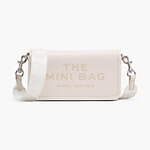 マークジェイコブス　レザーミニハンドバッグ　ホワイト MARC JACOBS マークジェイコブス ハンドバッグ THE LEATHER SACK