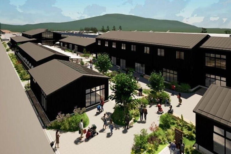 商業施設｜軽井沢駅北口直結の商業施設が26年春開業へ、宿泊施設・温浴施設や商業ゾーンを内包