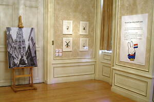 “ミッフィーの生みの親”ディック・ブルーナの展覧会がハウステンボス美術館で、絵本ほか花を描いた作品も｜写真2