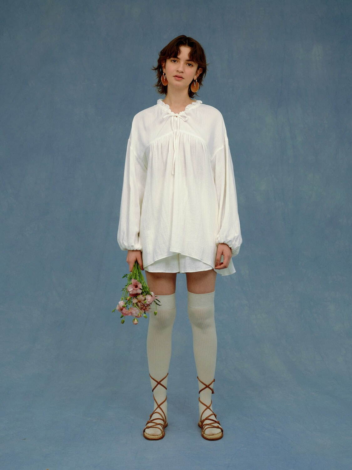 【SAKURA】ガーゼプルオーバー 9,790円
【SAKURA】ガーゼショートパンツ 7,590円