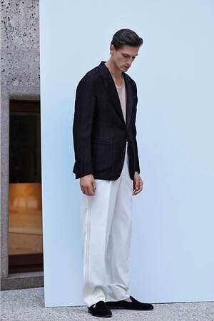 ブリオーニ(Brioni) 2025年春夏メンズコレクション  - 写真28