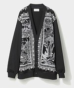 ターク“植物柄メッシュ”のスウェットカーディガン、CSケーススタディ＆グッドウッドとコラボ｜写真1