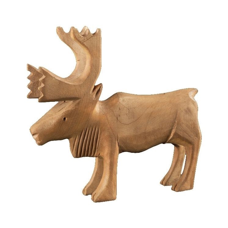 ウラー(飼いトナカイ)木偶 北海道立北方民族博物館蔵
撮影：城野誠治