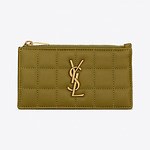 サンローランのウィメンズ＆メンズ財布、柔らかなラムスキンのミニ財布や“YSL”ロゴ入りカードケース｜写真5