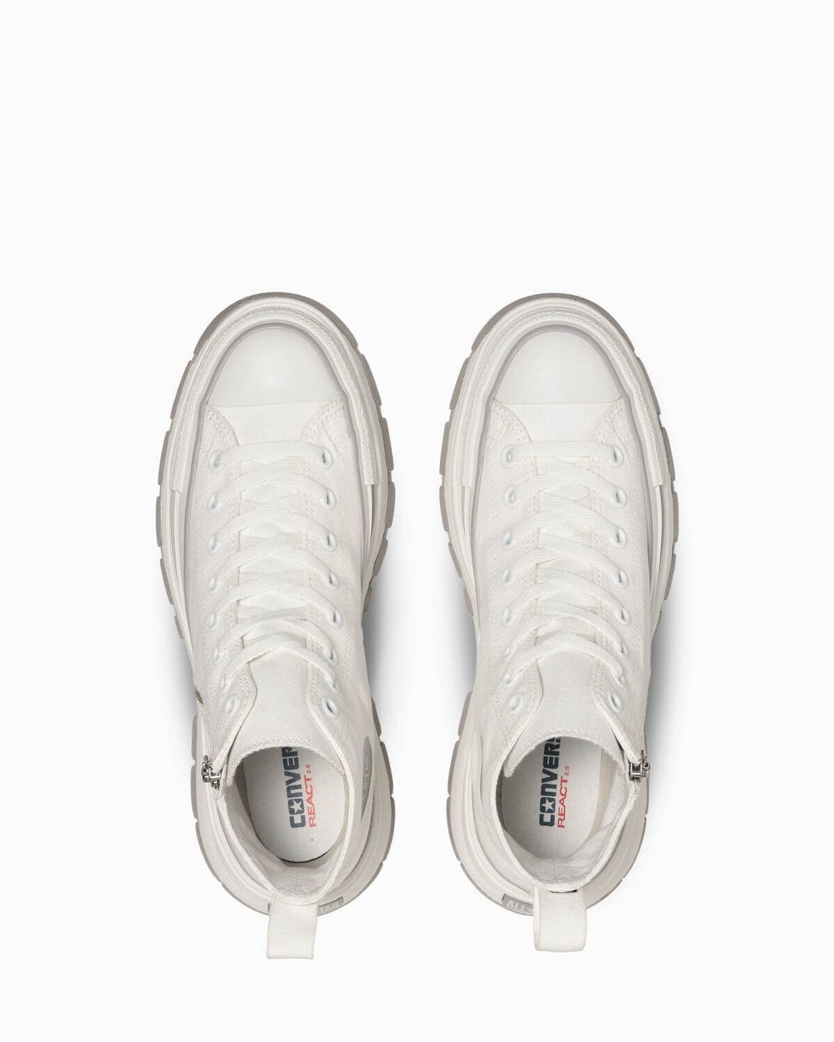 新品✨ コンバース オールスター トレックウェーブ 24cm 白 厚底 CONVERSE コンバース スニーカー レディース ハイカット 靴 白