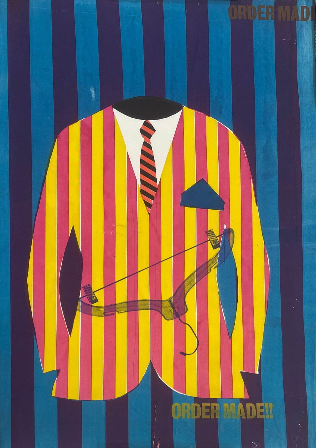 田名網敬一 《ORDER MADE!!》 1965年
シルクスクリーン印刷／紙 101×73cm
©Keiichi Tanaami / Courtesy of Nanzuka