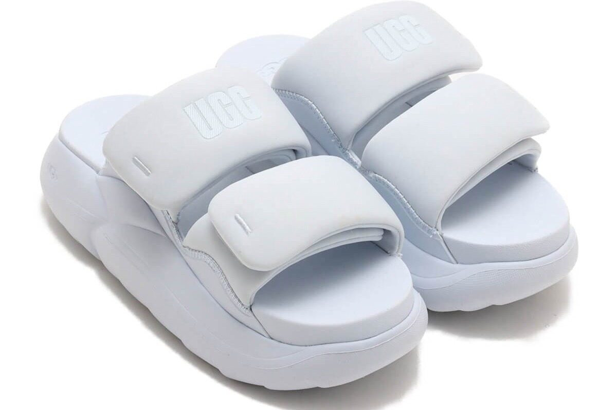 ugg サンダル 厚底 ゴールデングロウ 24 黒