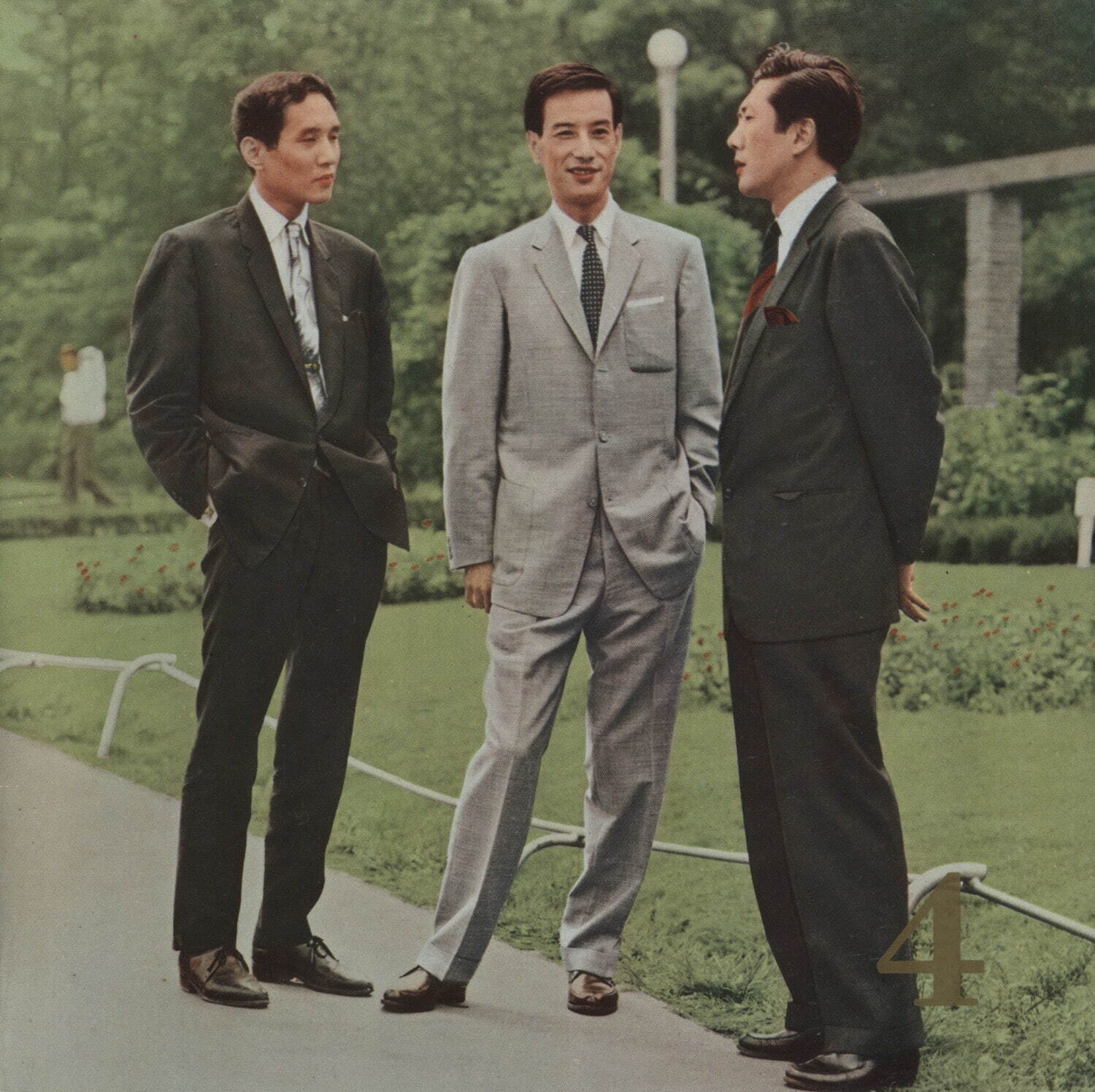 「3人の会(黛敏郎、芥川也寸志、團伊玖磨)」
『3人の会による現代日本作品の夕』プログラム 1962年 個人蔵