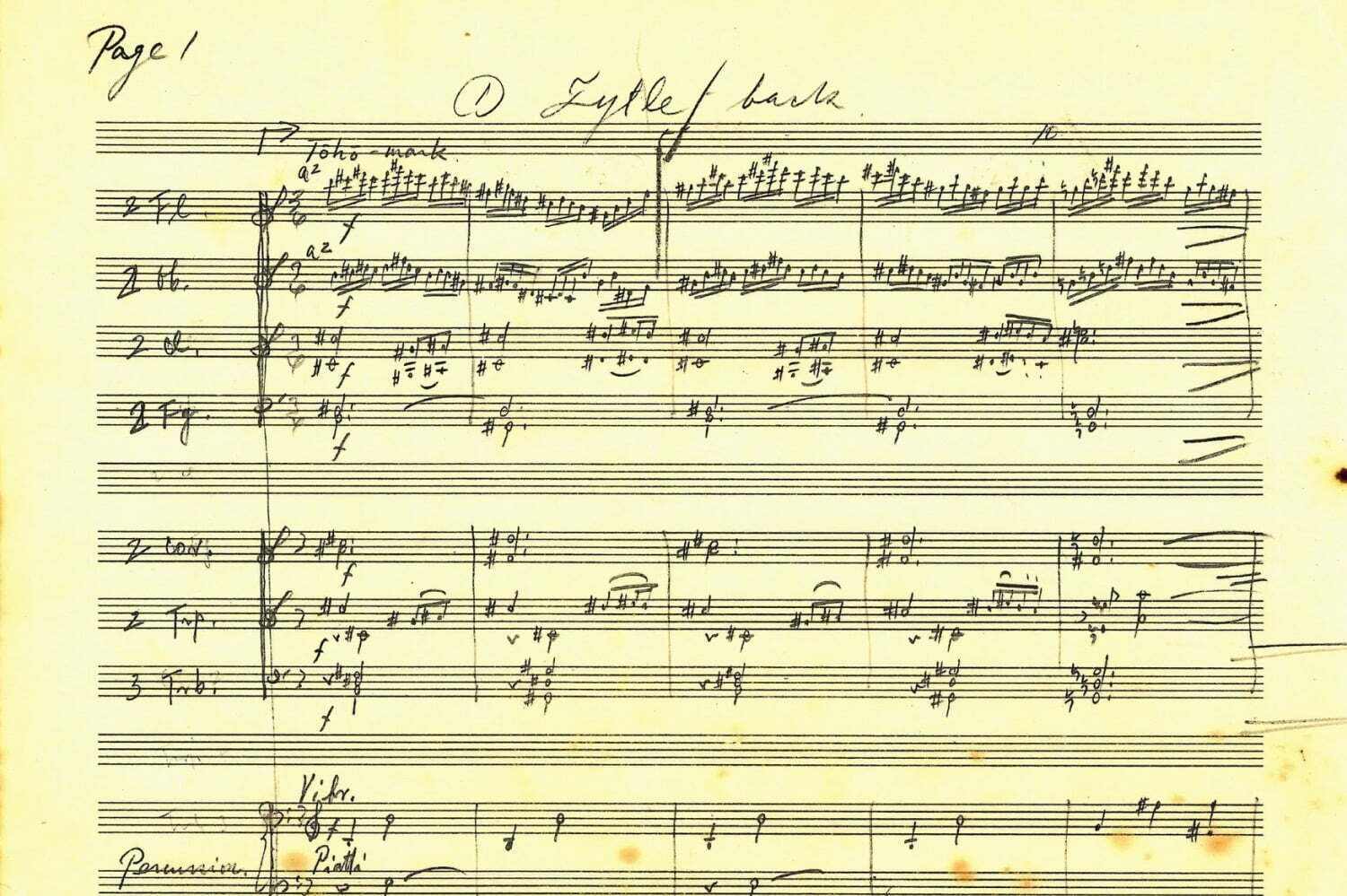展覧会「日本映画と音楽」東京・国立映画アーカイブで - 映画黄金期の作曲家に着目、自筆譜など展示