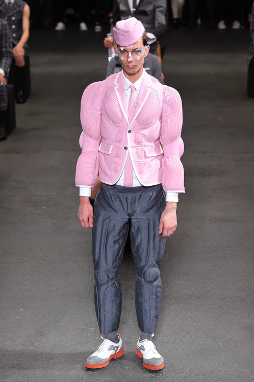 トム ブラウン(THOM BROWNE  NEW YORK) 2015年春夏メンズコレクション シルエット - 写真4