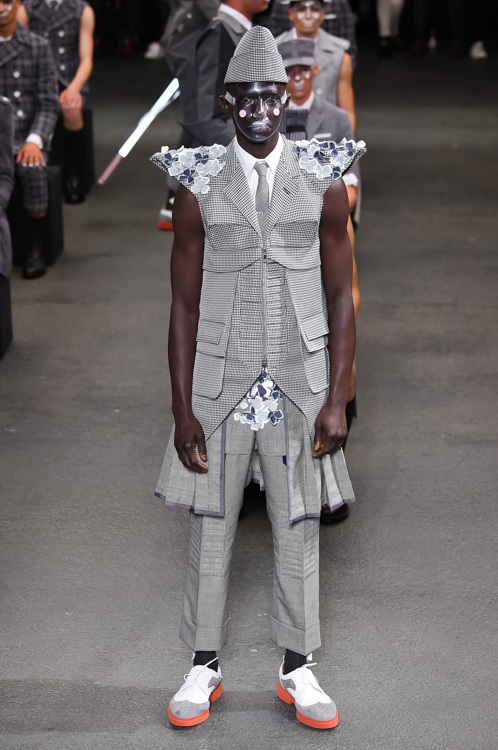 トム ブラウン(THOM BROWNE  NEW YORK) 2015年春夏メンズコレクション シルエット - 写真5