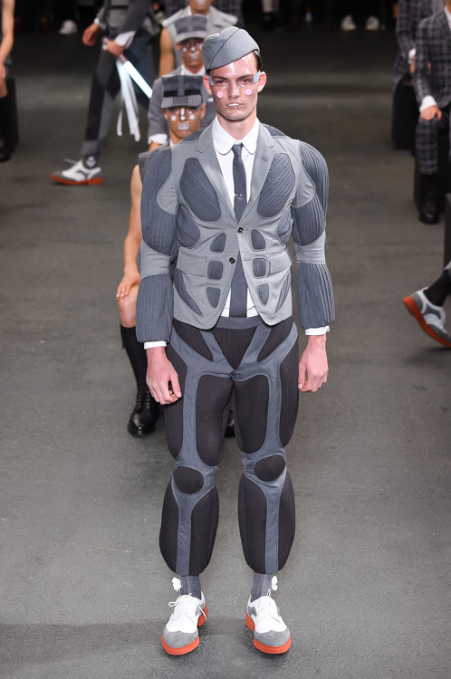 トム ブラウン(THOM BROWNE  NEW YORK) 2015年春夏メンズコレクション シルエット - 写真10