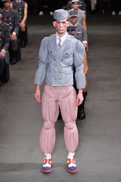 トム ブラウン(THOM BROWNE  NEW YORK) 2015年春夏メンズコレクション シルエット - 写真12