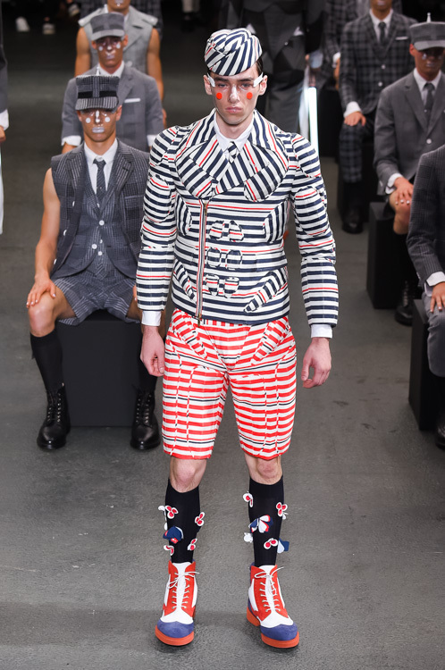 トム ブラウン(THOM BROWNE  NEW YORK) 2015年春夏メンズコレクション シルエット - 写真16