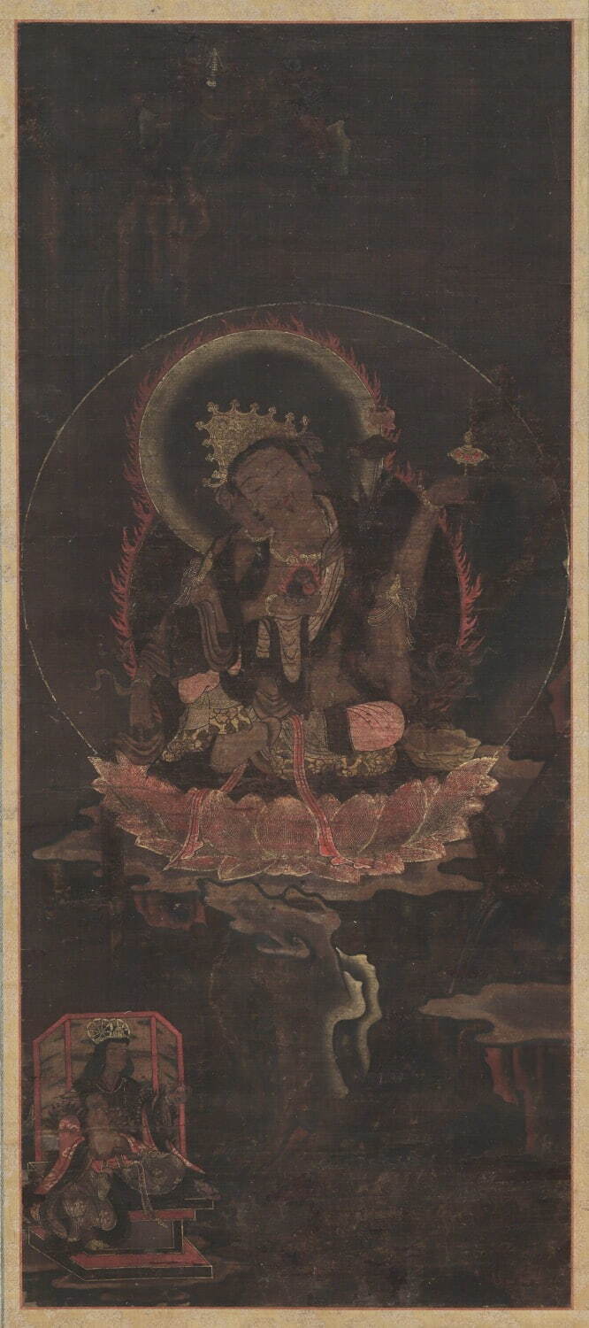 《如意輪観音菩薩像》 室町時代 15世紀
［7月3日(水)～9月1日(日)展示］