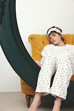 スナイデル ホーム×フェイラーのルームウェア、花柄のパイル生地ワンピやニットカーディガン｜写真9