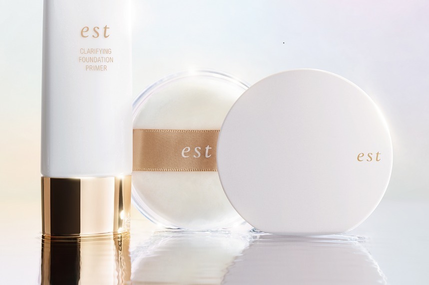 エスト24年夏ベースメイク、“くすみを晴らす”トーンアップ下地＆皮脂くずれ防止さらさらパウダー