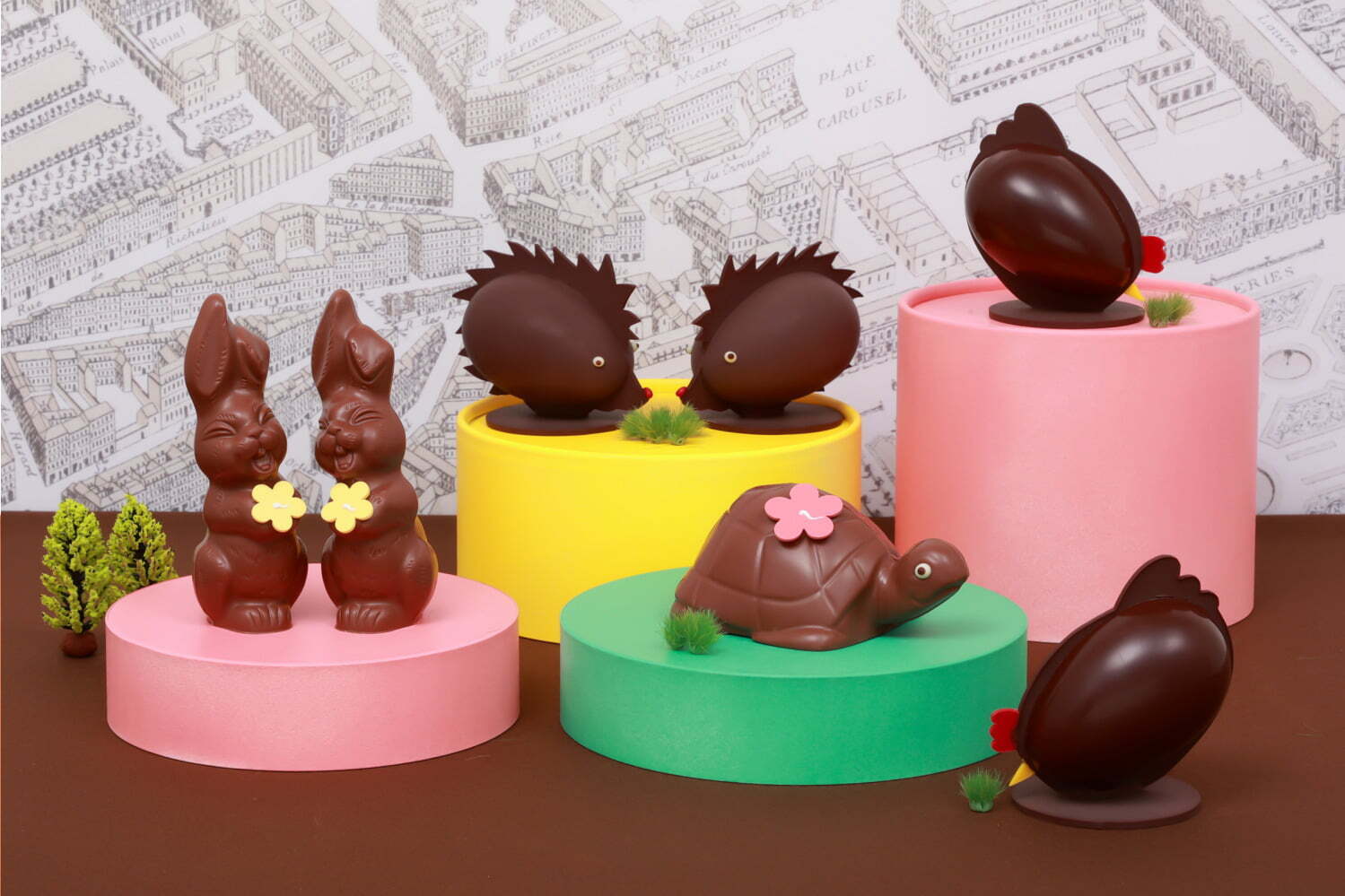 ジャン＝ポール・エヴァンの24年イースター、“動物や卵”のチョコ細工や限定ボンボン ショコラ