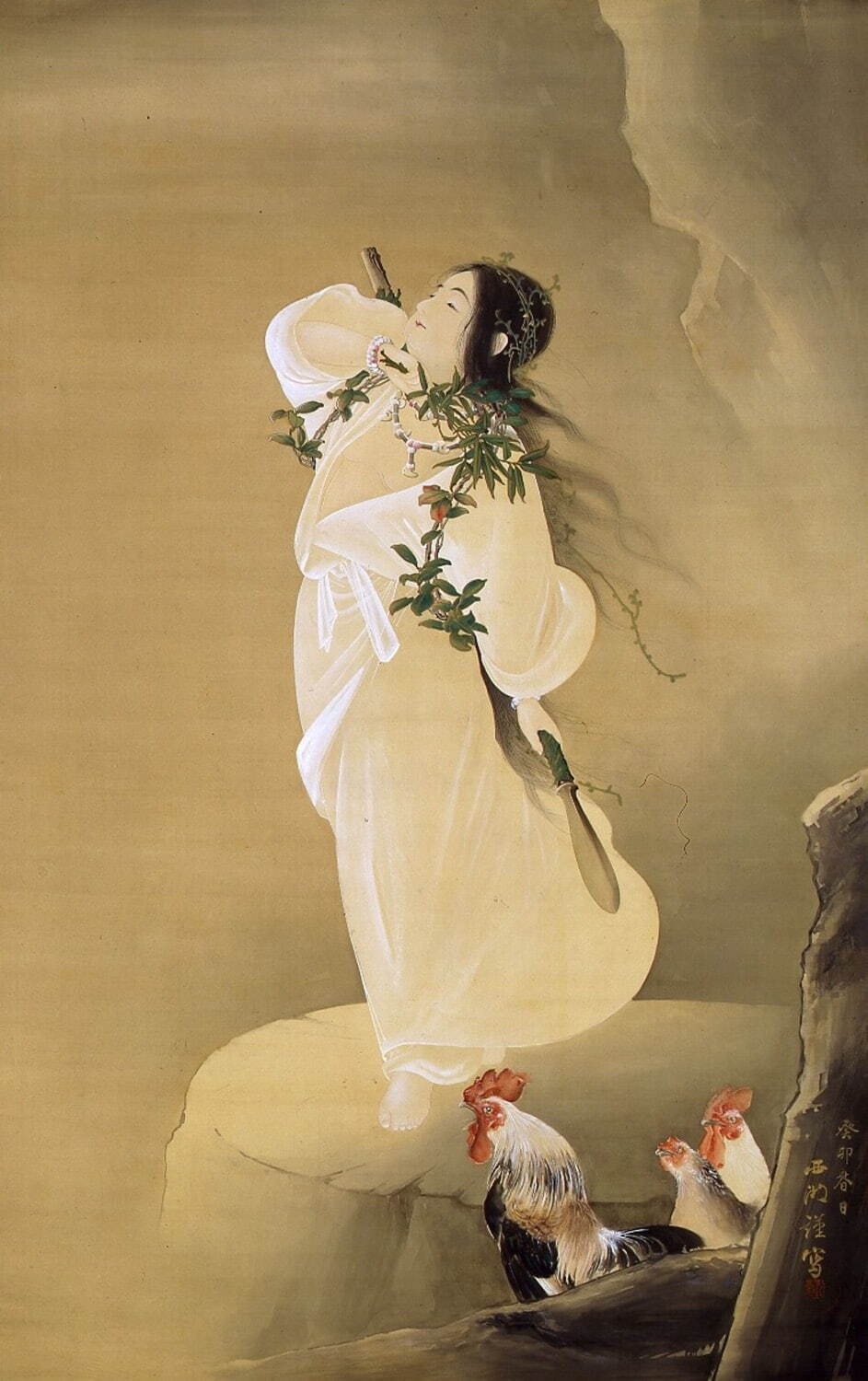 原田西湖 《乾坤再明》 明治36年(1903年) 泉屋博古館東京