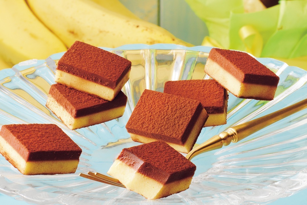 チョコバナナ｜ロイズの限定生チョコレート「チョコバナナ」“バナナピューレ入り”ガナッシュの2層仕立て生チョコレート
