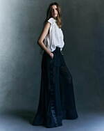 sacaiの24年春夏ウィメンズ、ラウンドシルエットのジャケット＆バルーンスリーブのジャカードニット｜写真5