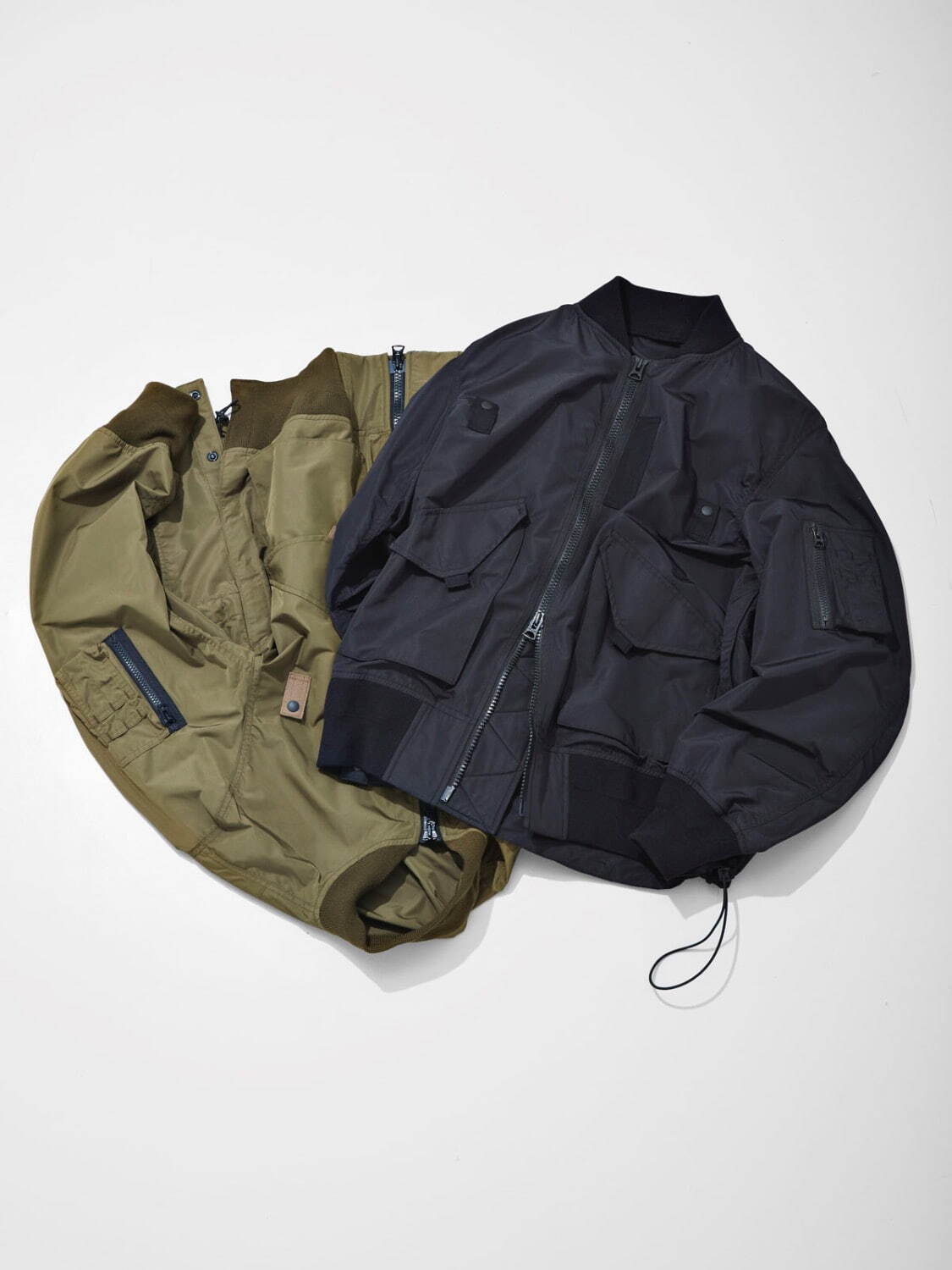 Taffeta Blouson 各88,000円