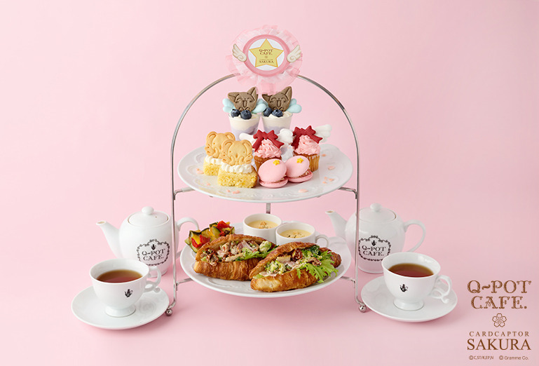 Q-pot CAFE.×「カードキャプターさくら」“封印の杖”再現の苺