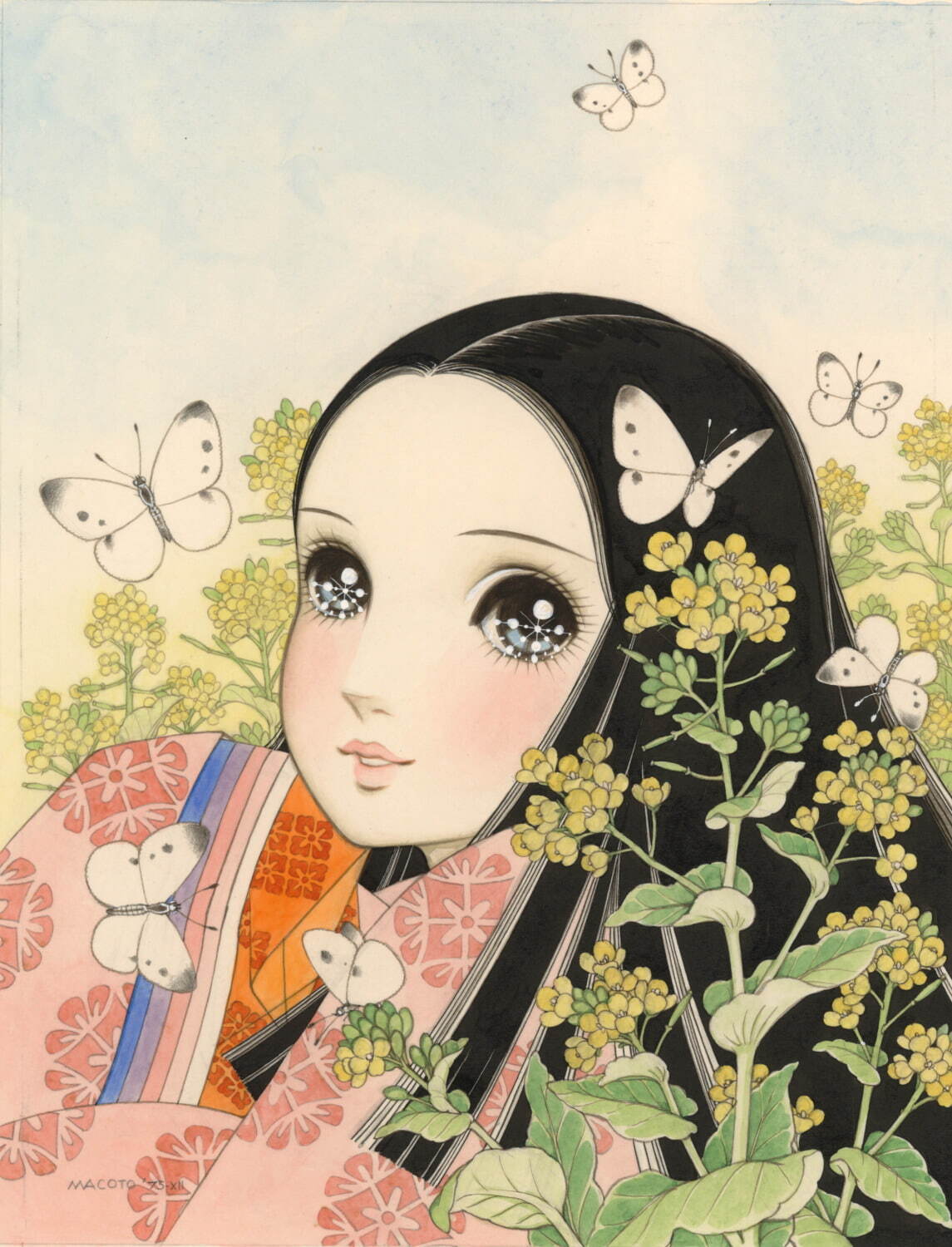 高橋真琴の個展が東京・有明で、プリンセスを描いた原画を中心に過去最多“約130点”作品展示＆販売も｜写真8