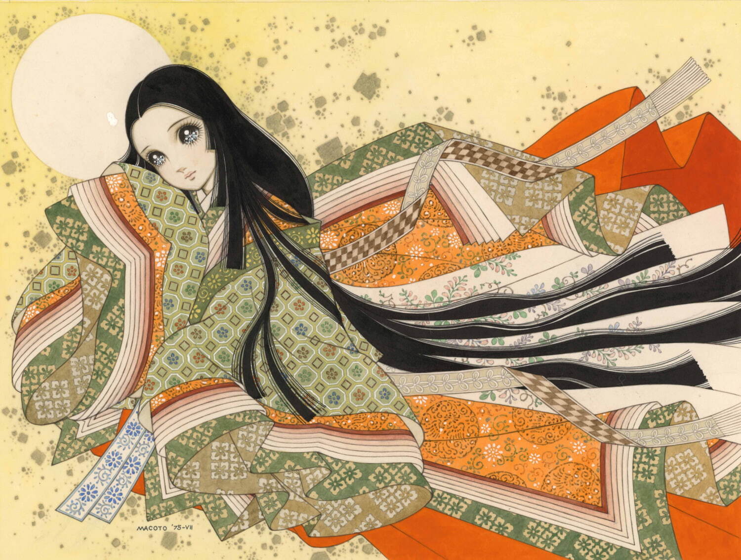 高橋真琴の個展が東京・有明で、プリンセスを描いた原画を中心に過去最多“約130点”作品展示＆販売も｜写真14