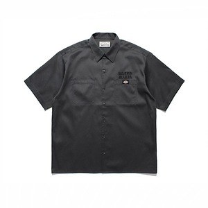 ワコマリア　ディッキーズ　ブラック ワークシャツ Lサイズ WACKO MARIA/DICKIES / WORK SHIRT（BLACK）［ワークシャツ-25春