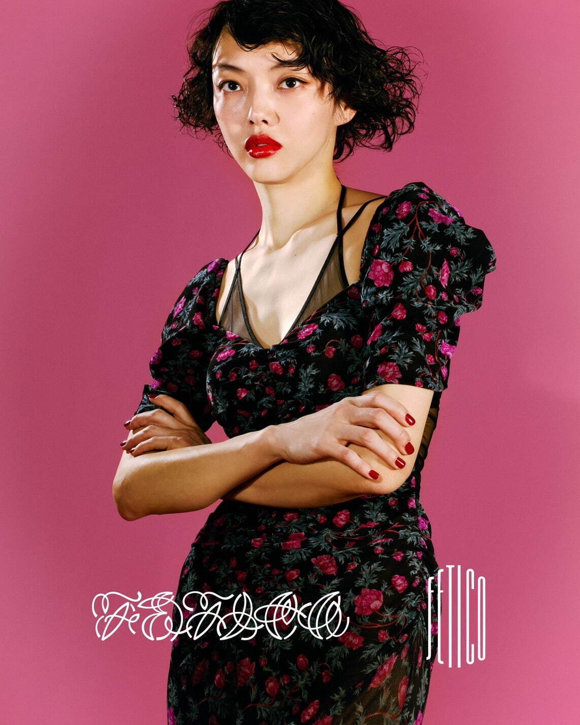フェティコの24年春夏“チュールのパフスリーブ”ボディスーツ フェティコの24年春夏“チュールのパフスリーブ”ボディスーツ