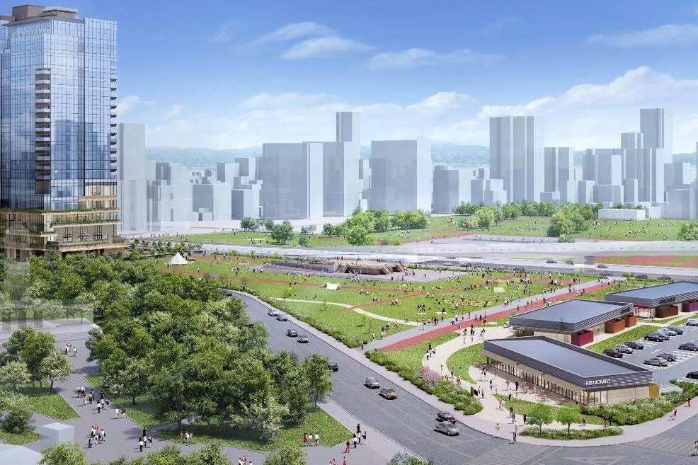 商業施設｜大阪・難波宮跡公園の再整備、カフェ・レストランなど出店の商業施設「なノにわ」＆東側にホテルも