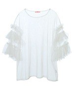 キャンディ ストリッパー24年夏、ふんわりチュールのシャーリングドレス＆花柄刺繍のミニワンピース｜写真24