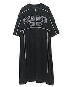 キャンディ ストリッパー24年夏、ふんわりチュールのシャーリングドレス＆花柄刺繍のミニワンピース｜写真11