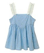 キャンディ ストリッパー24年夏、ふんわりチュールのシャーリングドレス＆花柄刺繍のミニワンピース｜写真1