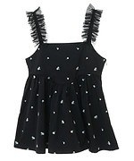 キャンディ ストリッパー24年夏、ふんわりチュールのシャーリングドレス＆花柄刺繍のミニワンピース｜写真3