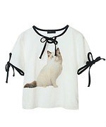 キャンディ ストリッパー24年夏、ふんわりチュールのシャーリングドレス＆花柄刺繍のミニワンピース｜写真13