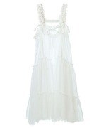 キャンディ ストリッパー24年夏、ふんわりチュールのシャーリングドレス＆花柄刺繍のミニワンピース｜写真16